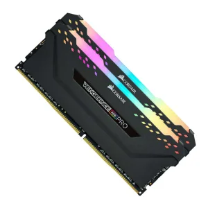 رم دسکتاپ DDR4 دو کاناله 3200 مگاهرتز CL16 کورسیر مدل VENGEANCE RGB PRO ظرفیت 16 گیگابایت