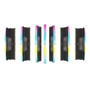 رم دسکتاپ DDR5 دو کاناله 5200 مگاهرتز CL36 کورسیر مدل VENGEANCE RGB ظرفیت 64 گیگابایت