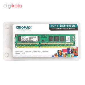 رم دسکتاپ DDR3 تک کاناله 1333 مگاهرتز CL9 کینگ مکس مدل FLGF65F ظرفیت 4 گیگابایت
