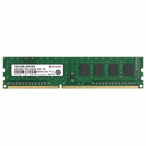 رم دسکتاپ DDR3 تک کاناله 1600 مگاهرتز CL11 ترنسند مدل PC3-12800 8X ظرفیت 4 گیگابایت