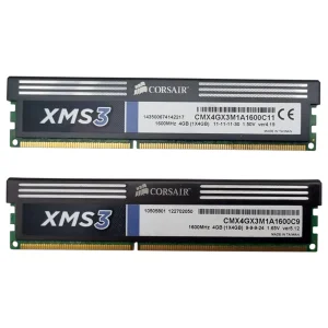 رم دسکتاپ DDR3 تک کاناله 1600 مگاهرتز CL11 کورسیر مدل CMX4GX3M1A ظرفیت 4 گیگابایت