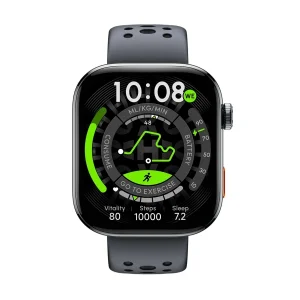 ساعت هوشمند 47 میلی‌متری هایلو مدل Watch Hyper با بند سیلیکونی، سازگار با اندروید 9.0 به بالا و iOS 13.4 به بالا
