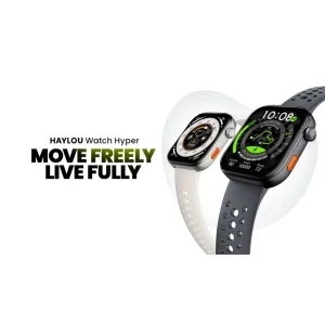 ساعت هوشمند 47 میلی‌متری هایلو مدل Watch Hyper با بند سیلیکونی، سازگار با اندروید 9.0 به بالا و iOS 13.4 به بالا