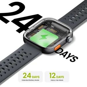 ساعت هوشمند 47 میلی‌متری هایلو مدل Watch Hyper با بند سیلیکونی، سازگار با اندروید 9.0 به بالا و iOS 13.4 به بالا