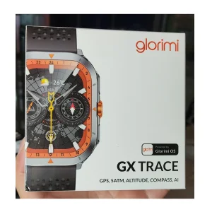 ساعت هوشمند 44 میلی متری گلوریمی مدل EMD GX TRACE با بند سیلیکونی
