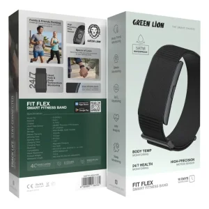 مچ‌ بند هوشمند گرین لاین مدل Fit Flex با بند نایلونی