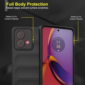 کاور اسپارتان مدل Flex Armor+ Pen مناسب برای گوشی موبایل موتورولا Moto G84 به همراه قلم