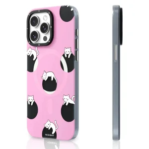 کاور یانگ کیت مدل White Cat مناسب برای گوشی موبایل اپل iphone 14promax