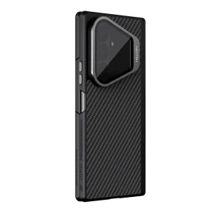 کاور نیلکین مدل CarboProp Magnetic Black Mirror Cover مناسب برای گوشی موبایل سامسونگ Galaxy Z Fold 8 Ultra