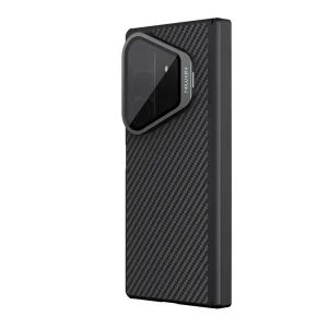 کاور نیلکین مدل CarboProp Magnetic Black Mirror Cover مناسب برای گوشی موبایل سامسونگ Galaxy Z Fold 8 Ultra