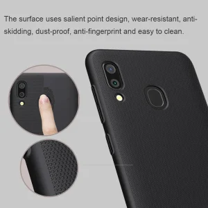 کاور نیلکین مدل Super Frosted Shield مناسب برای گوشی موبایل سامسونگ Galaxy A20s