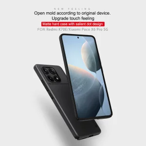 کاور نیلکین مدل Super Frosted Shield مناسب برای گوشی موبایل شیائومی  Poco X6 Pro 5G/Redmi K70E