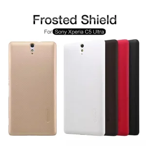 کاور نیلکین مدل Frosted Shield کد S9502 مناسب برای گوشی موبایل سونی Xperia C5 Ultra به همراه محافظ صفحه نمایش