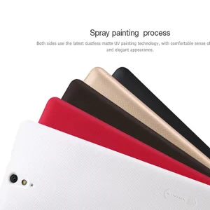 کاور نیلکین مدل Frosted Shield کد S9502 مناسب برای گوشی موبایل سونی Xperia C5 Ultra به همراه محافظ صفحه نمایش