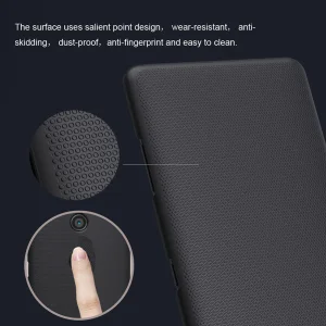 کاور نیلکین مدل Frosted Shield کد S9502 مناسب برای گوشی موبایل سونی Xperia C5 Ultra به همراه محافظ صفحه نمایش