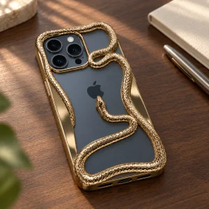 کاور پیتاکا مدل Snake مناسب برای گوشی موبایل اپل iPhone 15 Pro Max