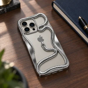 کاور پیتاکا مدل Snake مناسب برای گوشی موبایل اپل iPhone 15 Pro Max