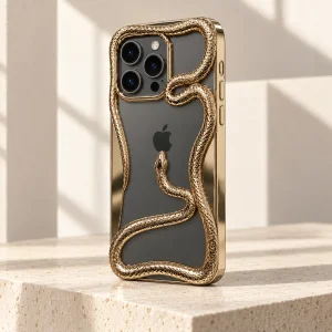 کاور پیتاکا مدل Snake مناسب برای گوشی موبایل اپل iPhone 15 Pro Max