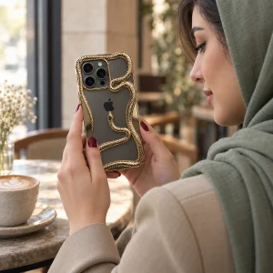 کاور پیتاکا مدل Snake مناسب برای گوشی موبایل اپل iPhone 15 Pro Max