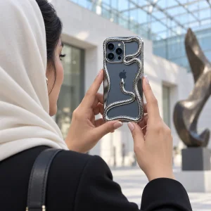 کاور پیتاکا مدل Snake مناسب برای گوشی موبایل اپل iPhone 15 Pro Max