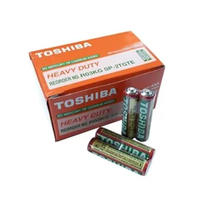 باتری نیم قلمی توشیبا مدل SHD-40 بسته 40 عددی