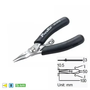 انبر دم گرد پروسکیت مدل 1PK-501D سایز 4 اینچ