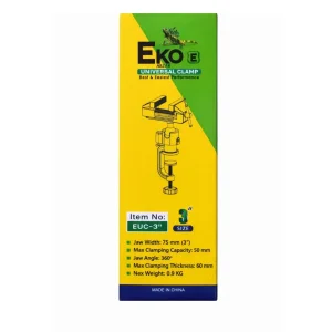 گیره بغل میزی اکو مدل euc3 سایز 3 اینچ