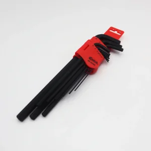 آچار آلن جنیوس تولز مدل شش گوش کد YP-HK-009ML  مجموعه 9 عددی