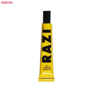 چسب همه کاره رازی مدل all purpose adhesive کد 007 حجم 8 میلی لیتر بسته 5 عددی