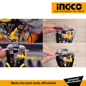 انبر سیم لخت کن اینکو مدل HWSP-102418 سایز 1/4-8 اینچ