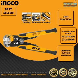 انبر سیم لخت کن اینکو مدل HWSP-102418 سایز 1/4-8 اینچ