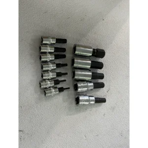 آچار آلن بکسی اپکس مدل ریلی  SMT-ALEN BOXI REILI-APXZ60112-1/4-3/8-مجموعه 12 عددی