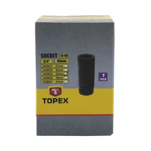 سری بکس تاپکس مدل فشار قوی بلند کد SMT-TOPEX-3/4INCH-32MM--MESHKI-FESHAR GAVI-BOLAND سایز 32 میلی متر