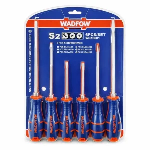 پیچ گوشتی ضربه خور وادفو مدل WQJ0601 بسته 6 عددی