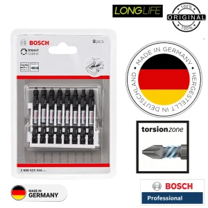 سریپچ گوشتی دو سر بوش مدل حرفه ای فشار قوی X8 IM-CONTROL 2608 مجموعه 8 عددی
