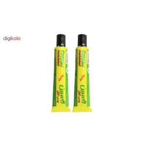 چسب آهن کاسپین مدل Metal plast New حجم 50 میلی لیتر بسته 2 عددی