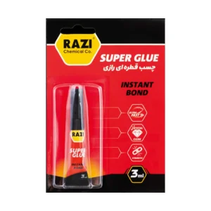چسب قطره ای  رازی مدل 104 حجم  3 میلی لیتر  بسته 4 عددی