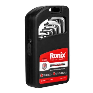 مجموعه 18 عددی آچار آلن و ستاره‌ای رونیکس مدل RON-2052