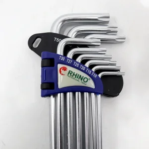 آچار آلن ستاره ای رینو کد YP-09 مجموعه 9 عددی