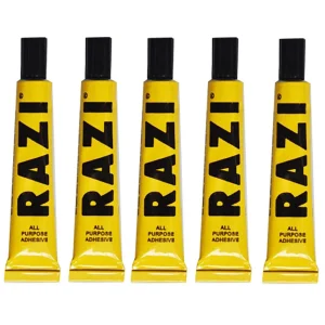 چسب رازی مدل all purpose adhesive کد 007 حجم 8 میلی لیتر بسته 3 عددی