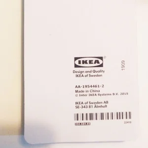 قلاب و رول پلاک ایکیا مدل FIXA کد 204.584.65 مجموعه 4 عددی