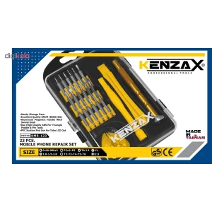 مجموعه 23 عددی پیچ گوشتی تعمیرات کنزاکس مدل KMR-123