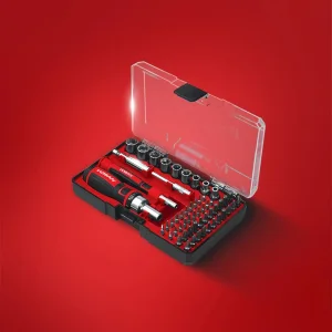 پیچ گوشتی معمولی،ساعتی و بکس توسن مدل T4820K بسته 55 عددی