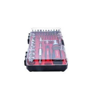 پیچ گوشتی معمولی،ساعتی و بکس توسن مدل T4820K بسته 55 عددی