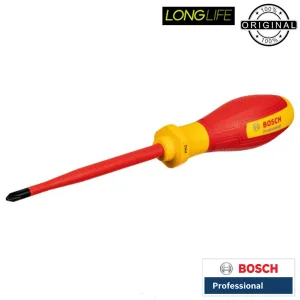 پیچ گوشتی چهارسو بوش مدل عایق دار فشار قوی کد 1600A02NB9-PRO 1000 V سایز 125 میلی متر