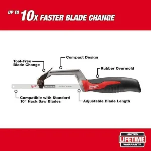 اره میلواکی مدل COMPACT HACK SAW