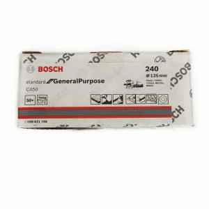 سنباده پشت کرکی بوش مدل p240 قطر 125میلیمتر