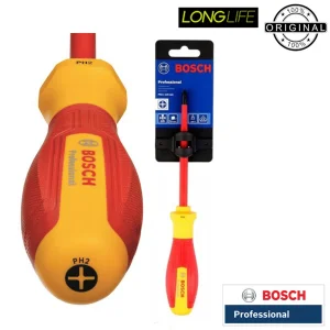 پیچ گوشتی فشار قوی چهارسو بوش کد PH2-1000 DVE سایز 125 میلی متر