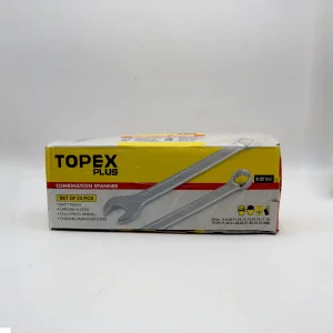 آچار یکسر تخت و یکسر رینگی تاپکس مدل YP-8-32MM مجموعه 22 عددی
