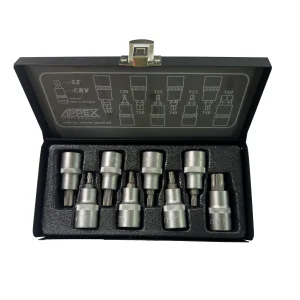 آچار آلن بکسی اپکس مدل SMT-APPEX-APX6028-ALENBOXI-T--8PCS مجموعه 8 عددی